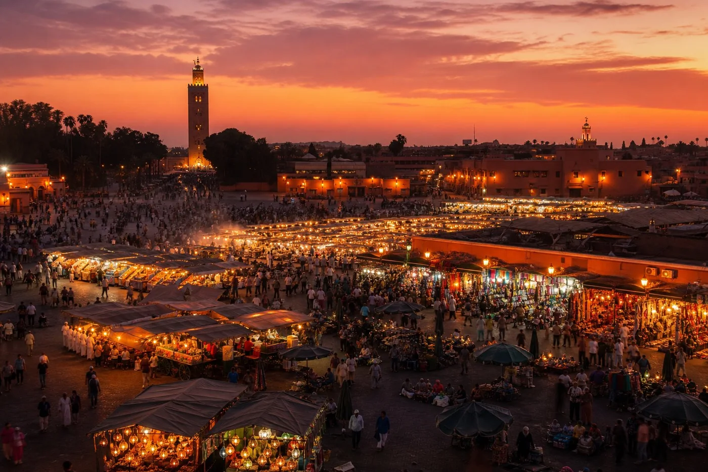 Place Jemaa el-Fna Marrakech